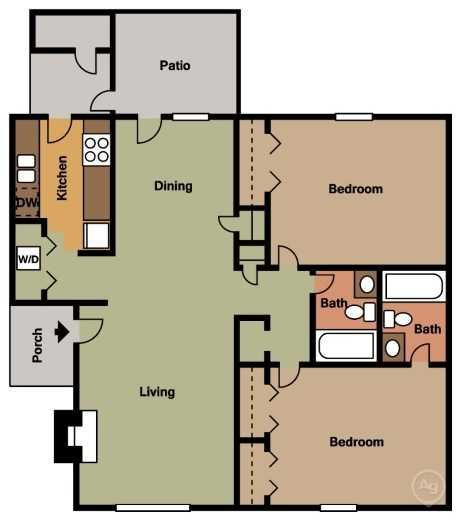 The Laurel Floor Plan 4